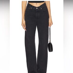 EUC - Agolde V Waist Baggy Jeans Size 27